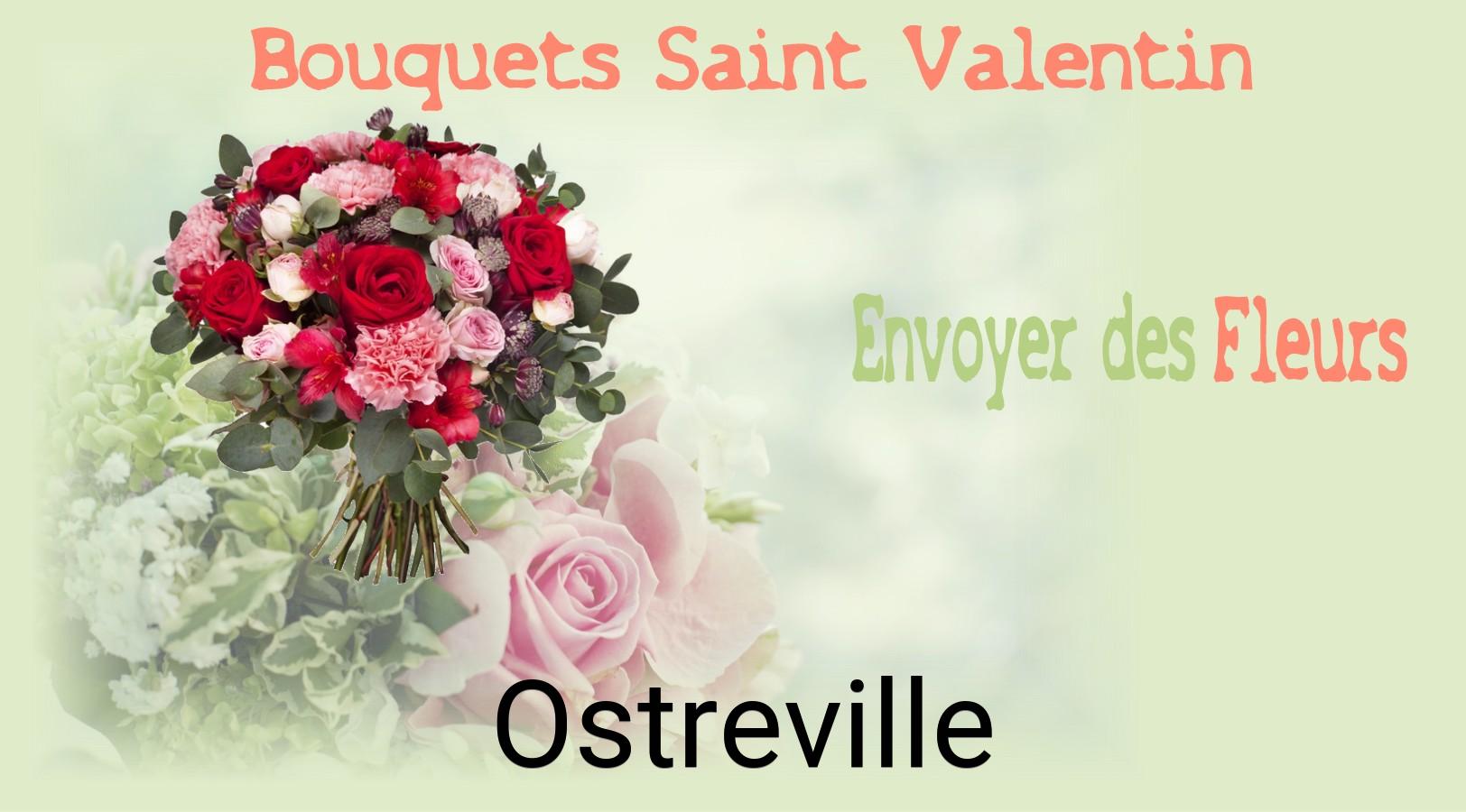 Roses de Saint-Valentin livrées à Ostreville